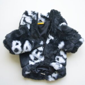 Faux Fur Dog Coat