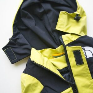 Neon Yellow Dog Jacket