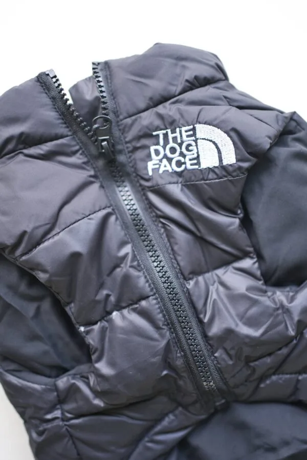 Blk Pet Puffy Vest For Dog - Image 2